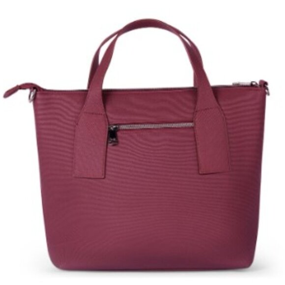 LUG Alto Matte Luxe VL (Vegan Lthr) Tote/Crossbody/Shoulder Bag/Satchel - Wine - Picture 3 of 15